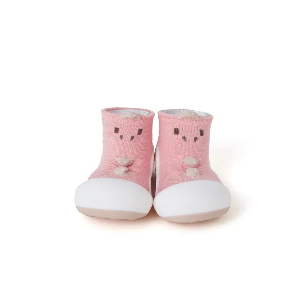 Zapato calcetin Attipas Dinosaur Pink