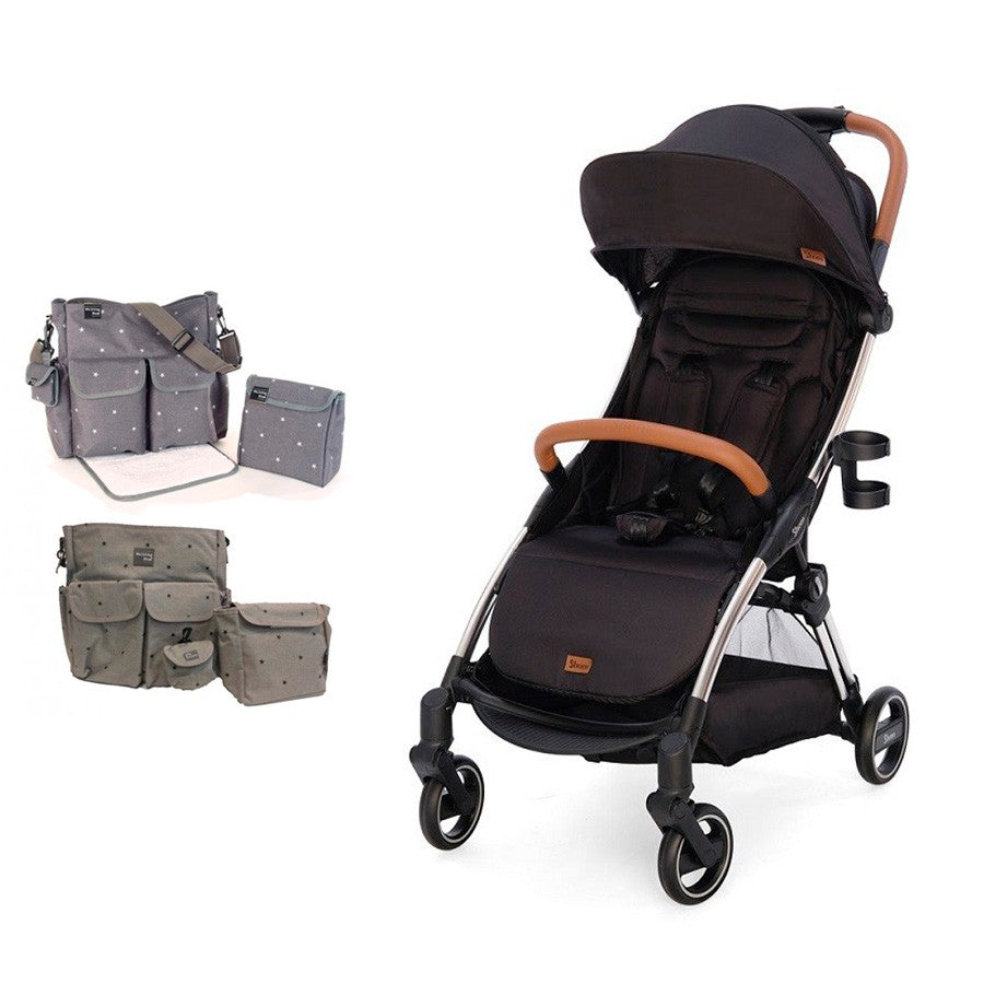 Silla Paseo SHOM MAGICAL 2 con plástico de lluvia y bolso