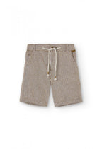 Bermudas Boboli lino listada