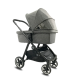 Cochecito duo Arrue OBE con plastico de lluvia