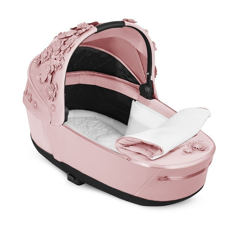 Capazo Lux Cybex Priam Simply Flowers Light Pink Nueva Generación