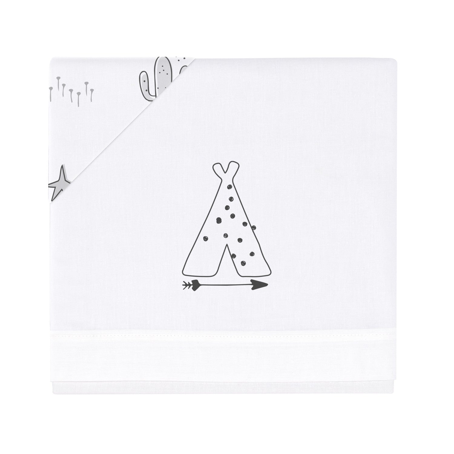 Tríptico Sábanas Punto Cuna Bimbi-Casual Indian