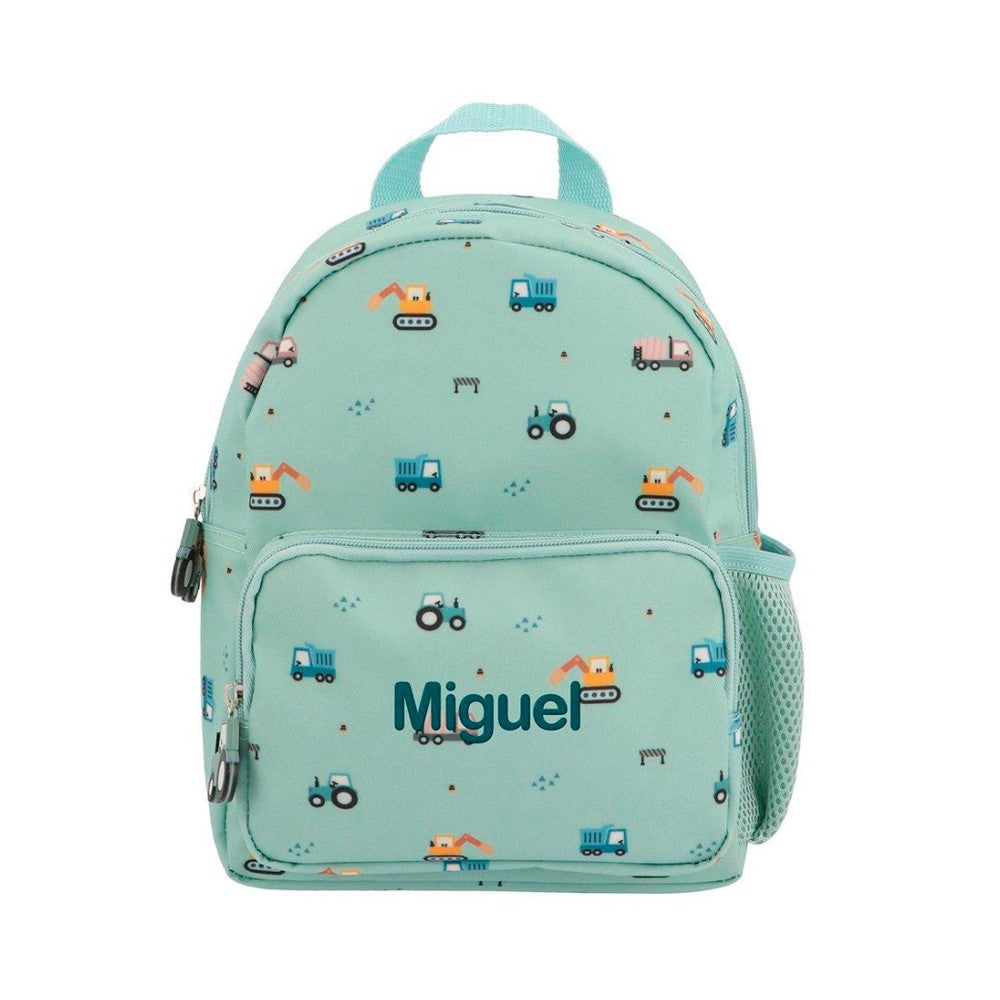 Mochila Infantil Tutete Trucks Personalizable