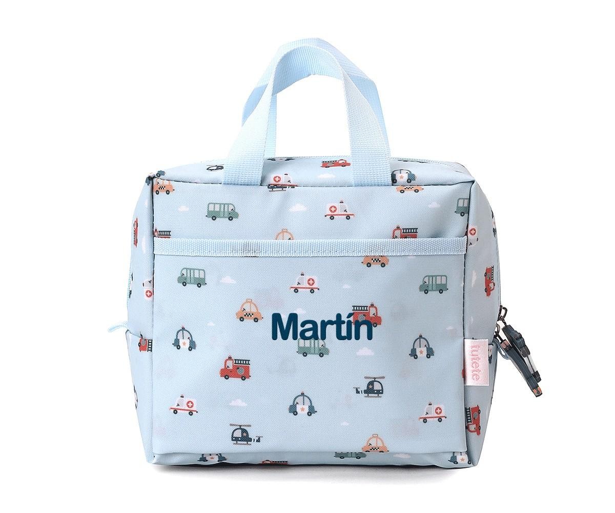 Bolsa Merienda térmica Tutete City Cars Personalizable
