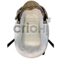 Guarnitura partida D'Peques bambula blanca