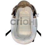 Guarnitura partida D'Peques bambula blanca