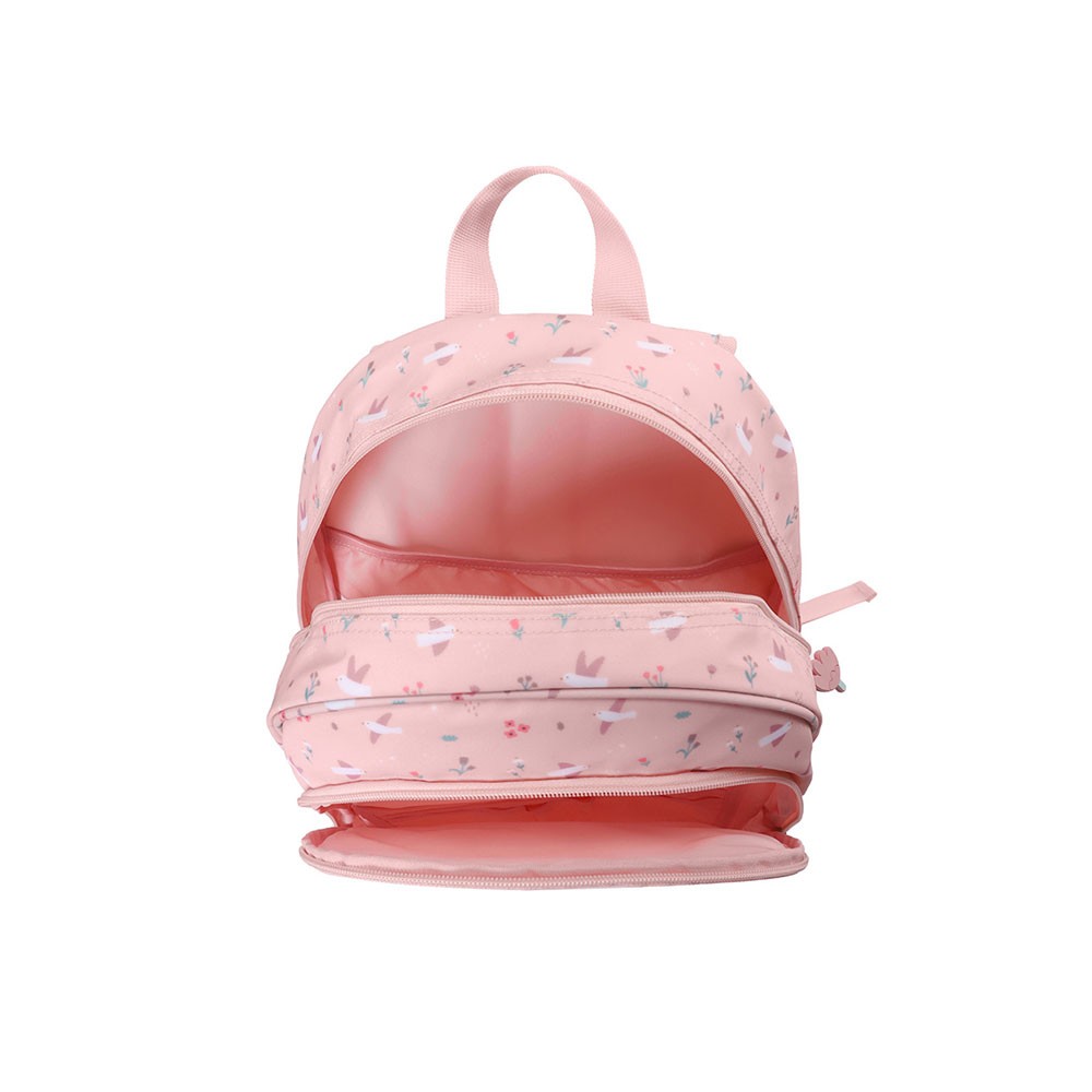 Mochila Mediana Tutete Blossom Birds + Llavero