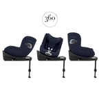 Silla auto Cybex Sirona Ti I-size Plus con reductor y capota antiuva