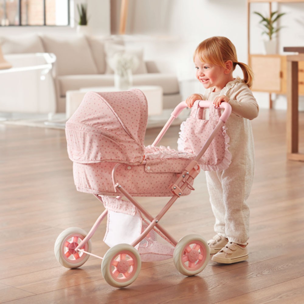 Cochecito de muñeca La Nina Olivia con bolso Personalizable