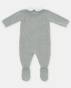 Pelele punto unisex Martín Aranda Porcelana