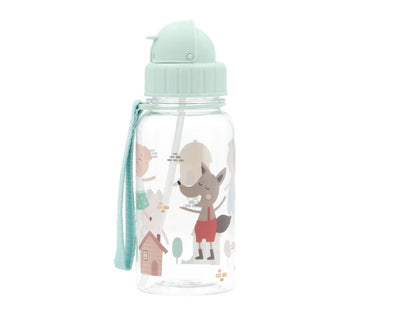 Botella de tritán Tutete The Three Little Pigs