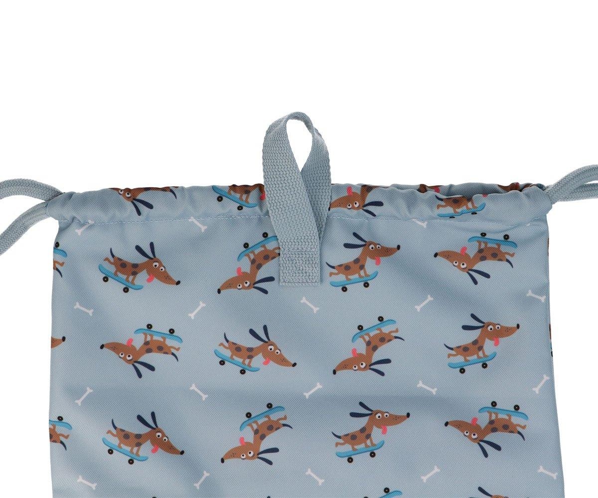Mochila Saco Tutete Impermeable Skater Dog Personalizable