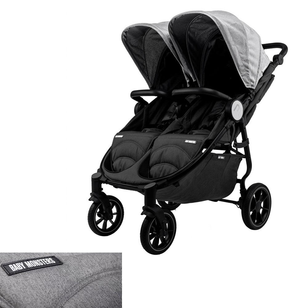 Silla Gemelar Baby Monsters Easy Twin 4