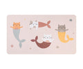 Toalla Playa Microfibra Personalizable Monnëka Mermaid Cats