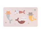 Toalla Playa Microfibra Personalizable Monnëka Mermaid Cats