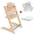 Bundle Trona Stokke Tripp Trapp con Baby Set² Bandeja y cojin de regalo