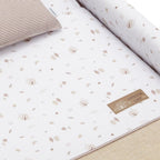 Minicuna Tijera Madera Cambrass Greeny Beige/Blanco