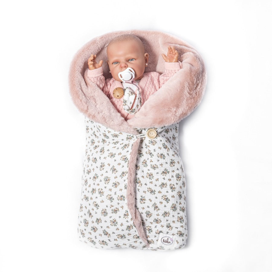 Saco Bebelux Reversible Pelo + Chupetero