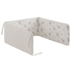 Juego 2 piezas Colcha I-V Cuna Cambrass 60x120 cm Globe Crudo