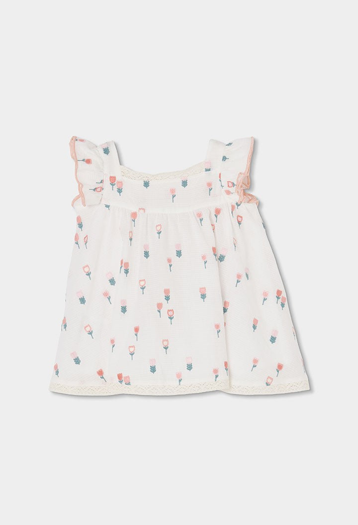 Vestido Boboli tejido fantasía