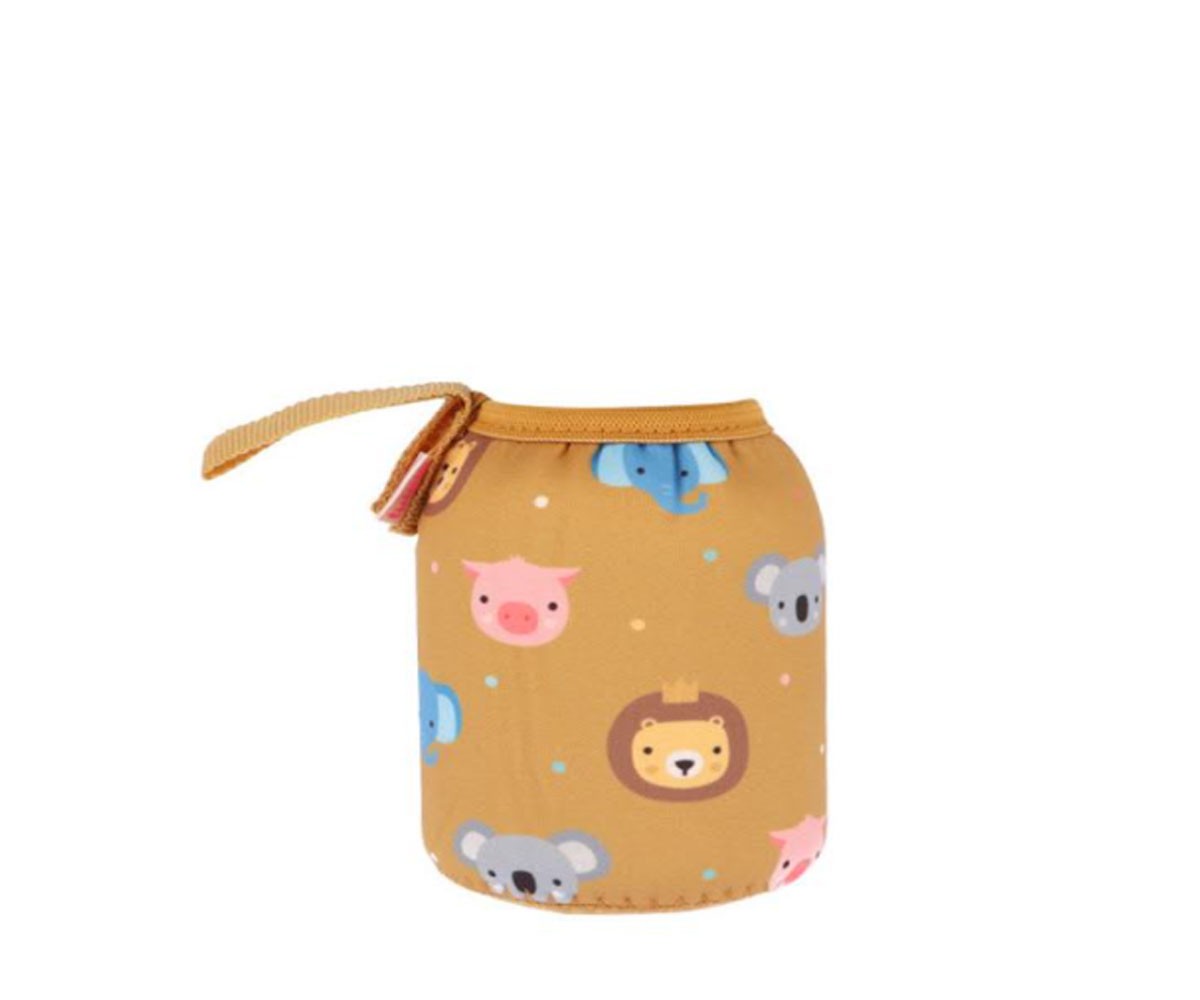 Botella Tutete Acero con Funda Animal Friends Personalizable 350ml