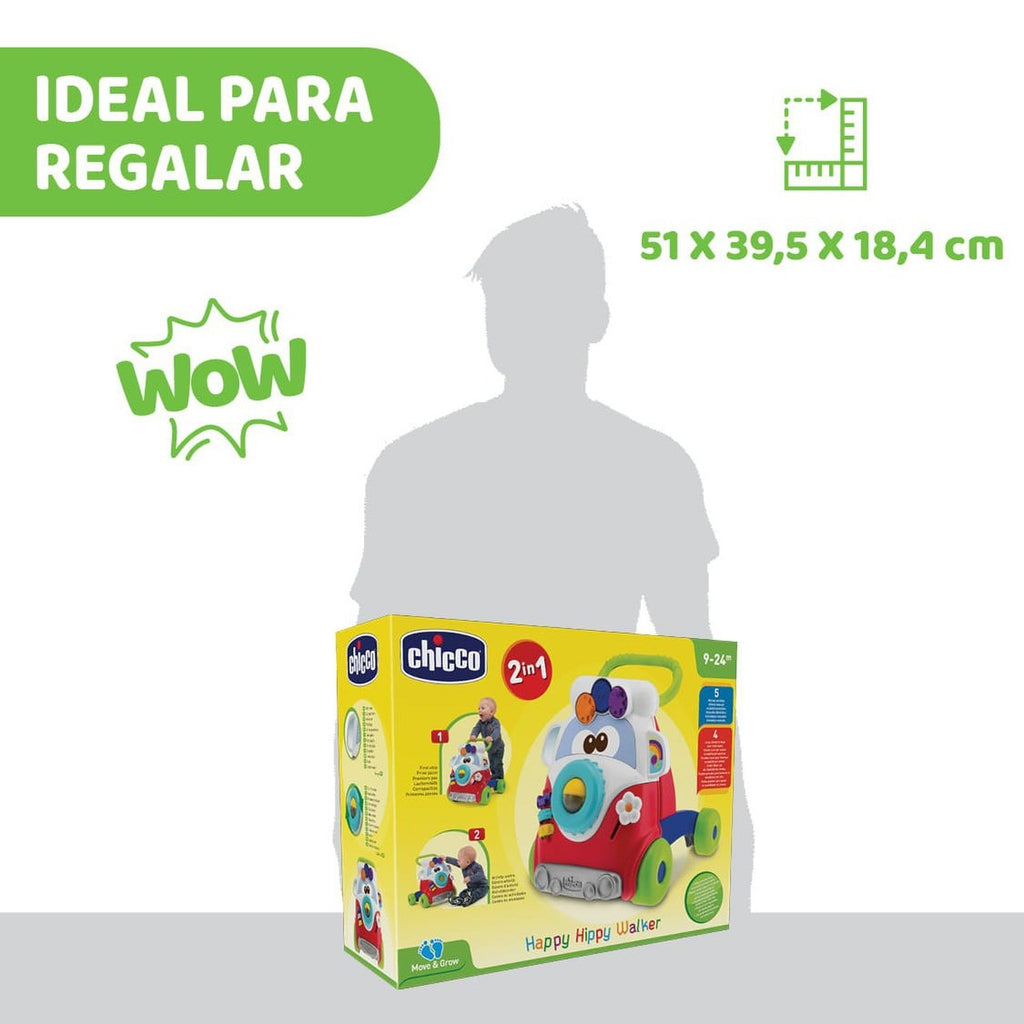 Andador Chicco Primeros Pasos Happy Hippy