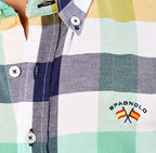 Camisa oxford Spagnolo cuadros Polo