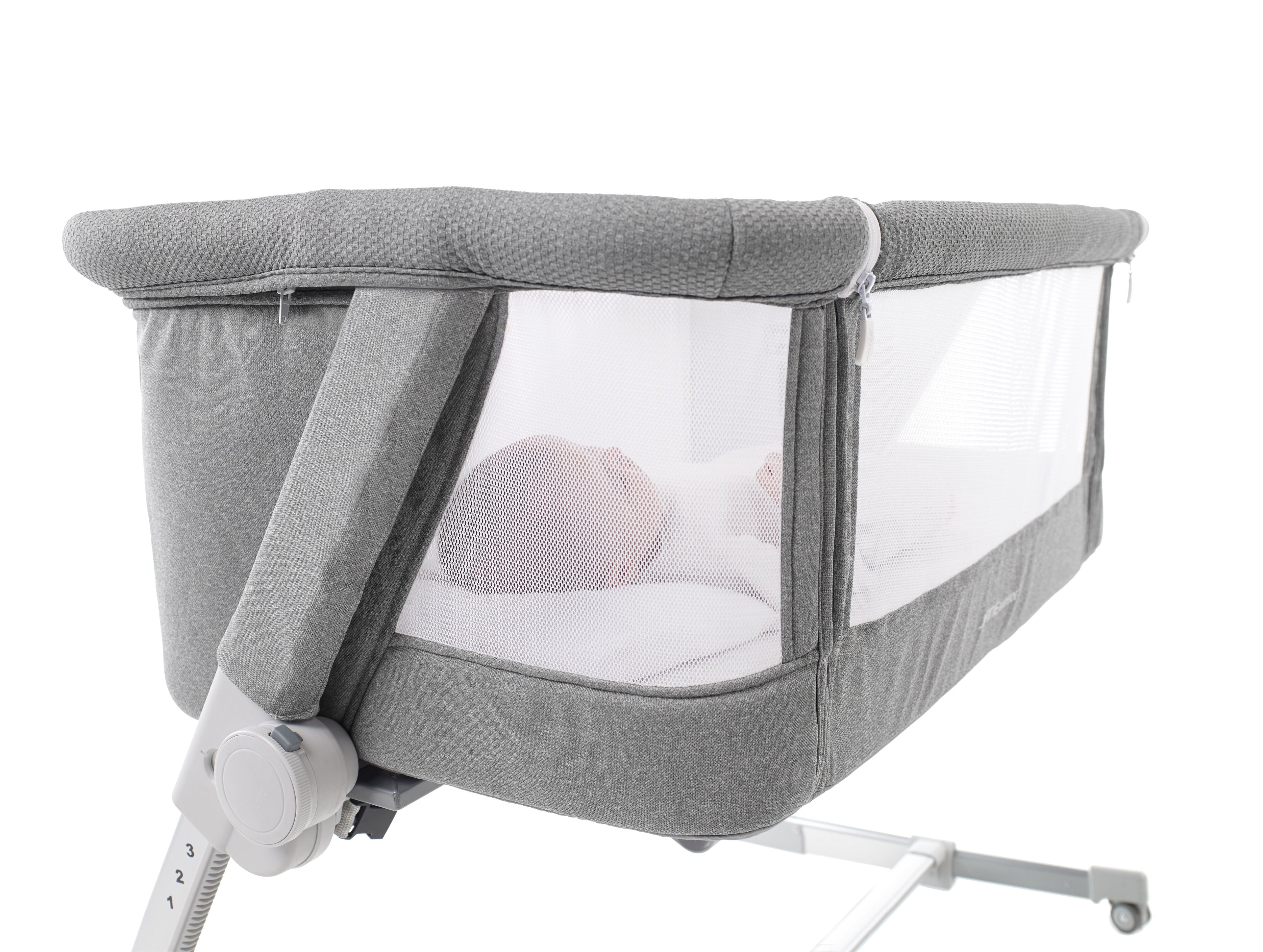 Minicot Colecho Jane BABY SIDE com conjunto de edredão e lençol