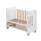 Cuna colecho Interbaby STAR NATURE incluye ruedas y patas natural