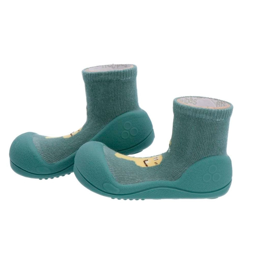 Zapato calcetín Attipas DINO GREEN