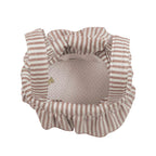 Bolso Bucket Walking Mum Praliné Rayas