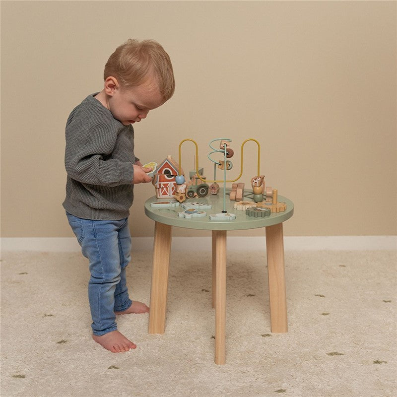 Mesa actividades Little Dutch Pequeña Granja