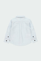 Camisa lino Boboli manga larga listada
