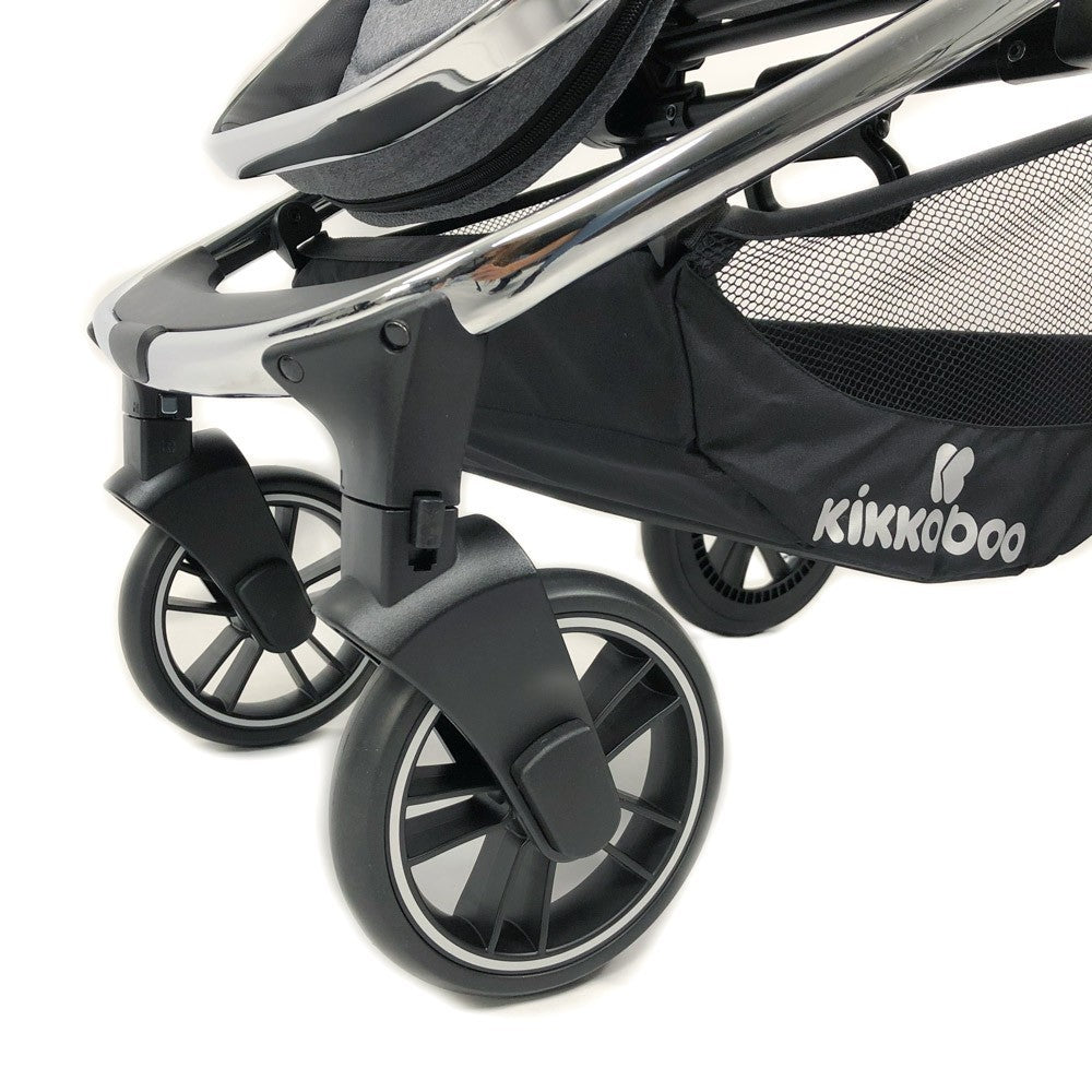 Cochecito Trio Kikka Boo VICENZA Premium Grey