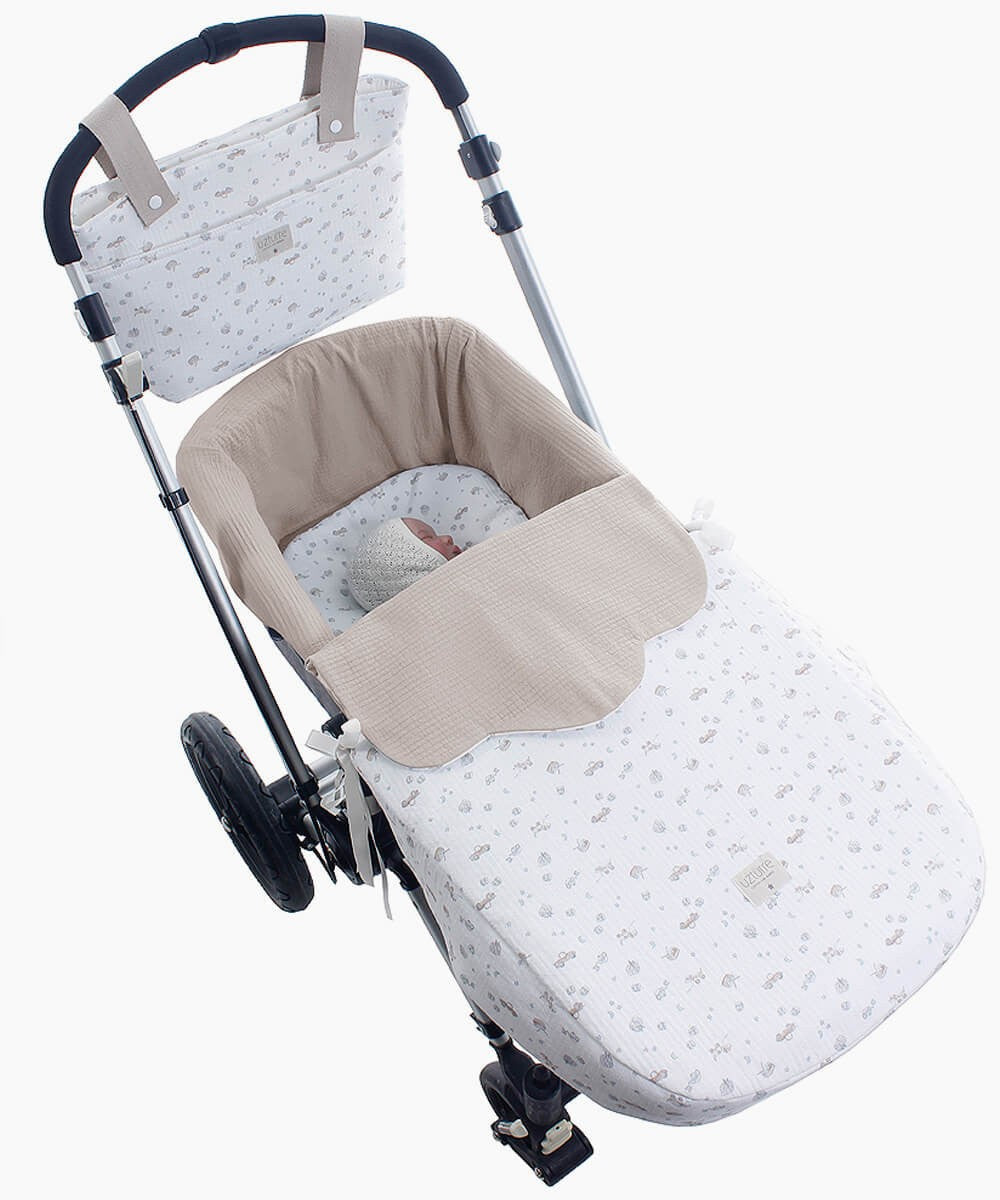 Colcha Capazo Reversible Lucca  Uzturre