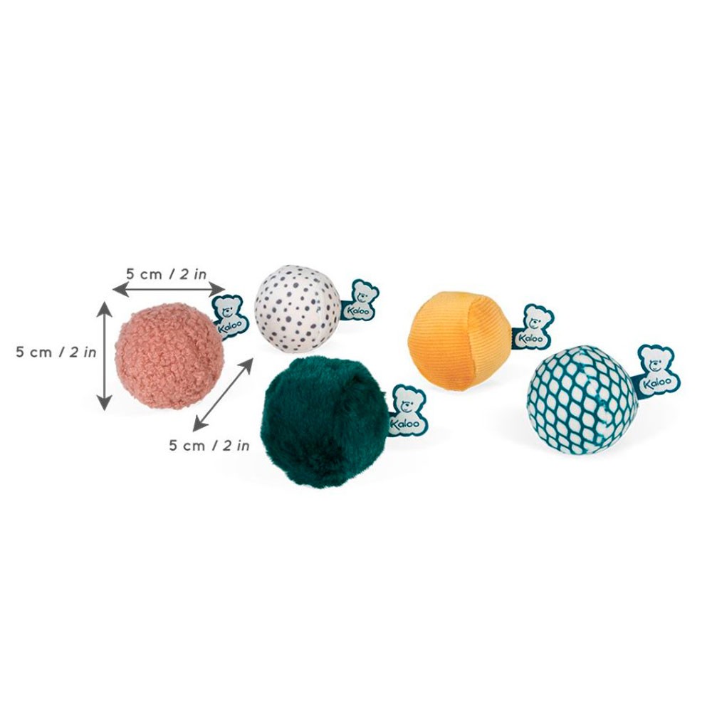 Bolas Blandas Sensoriales Kaloo para bebé