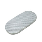 Funda Colchón Cuco Rayas+ Muselina Vichy Walking Mum Praliné
