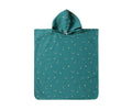 Poncho Monnëka Whale Teal