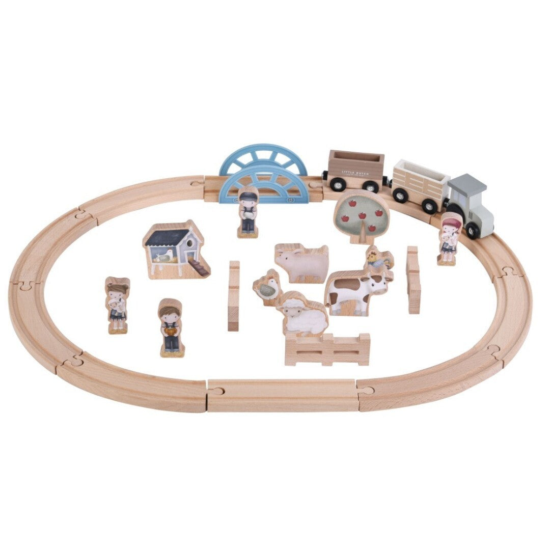 Sistema de tren Little Dutch Pequeña Granja