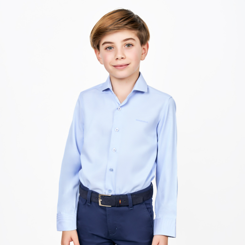 Camisa Spagnolo 4099 cutaway popelin rayas