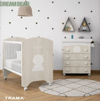 Cuna Trama Dream Bear con colchón opcional