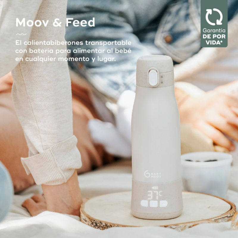 Calientabiberones Babymoov Moov & Feed portátil con bateria