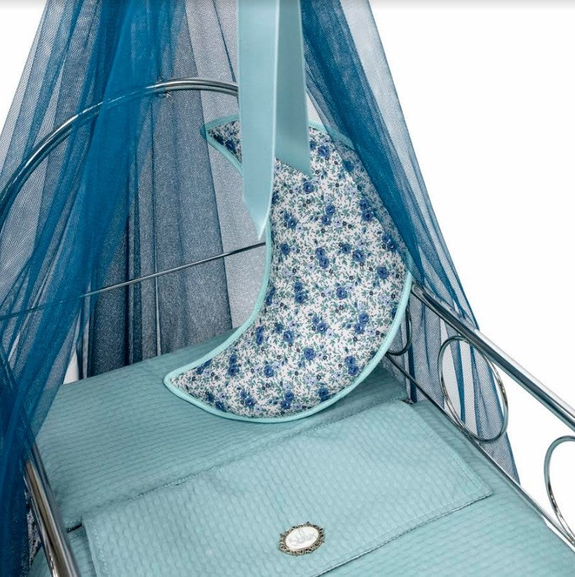Cuna para reborn Bebelux Liberty Agua Marina