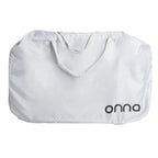 Minicuna Onna SOMNIA Fresh Negra con colchon sabana y mosquitera