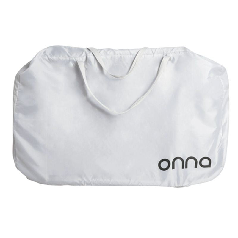 Minicuna Onna SOMNIA Fresh Negra con colchon sabana y mosquitera