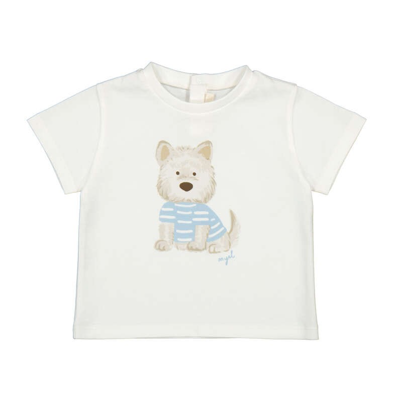 Camiseta Mayoral manga corta perro
