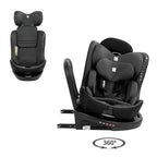 Silla Auto KikkaBoo I SAFE I-Size 360º 40-150 cm (R129)
