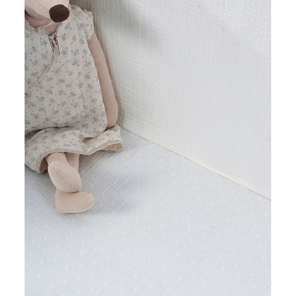 Colcha Y Protector Cuna 60X120 Uzturre Luisa