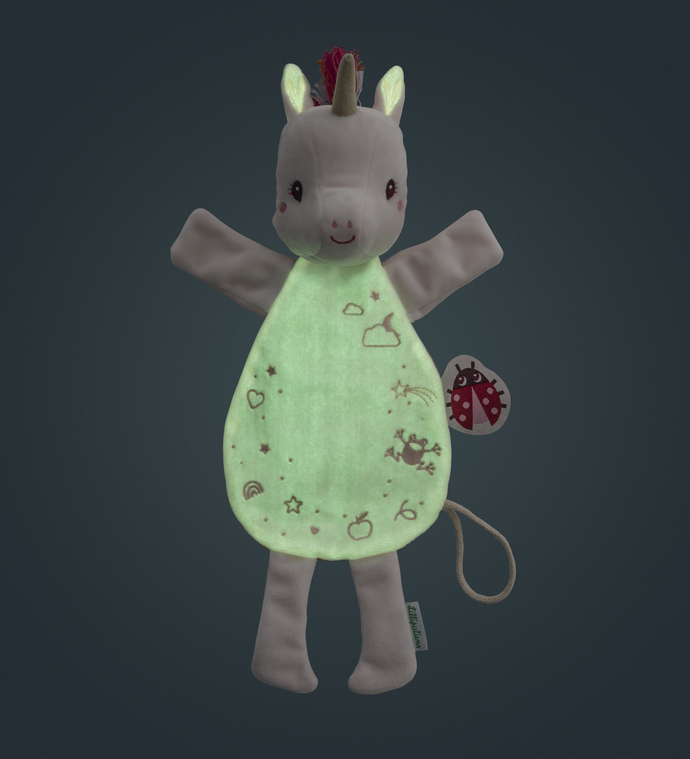 Peluche Marioneta Fosforescente Lilliputiens Lena