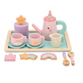 Set de té de madera Monnëka Magic World